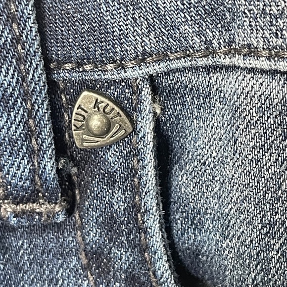 Kut From The Kloth Straight Leg Denim Jeans Indestructible Size 14 KP560MD6SF - Picture 6 of 9